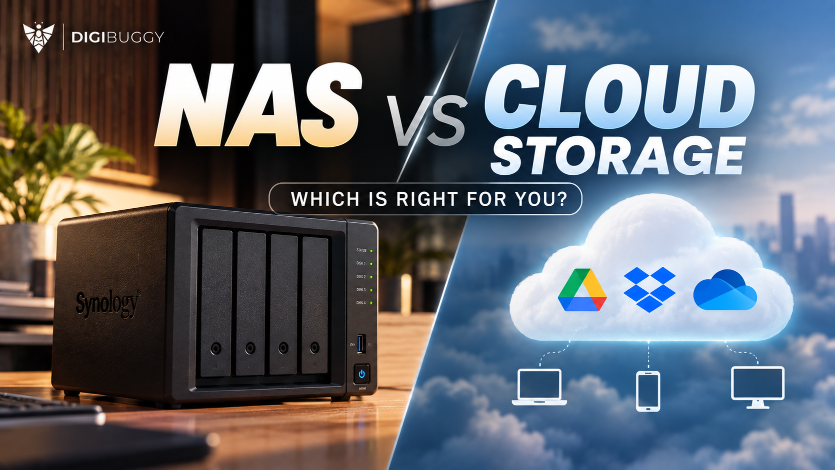 NAS vs Cloud Storage: Which Is Right for You?